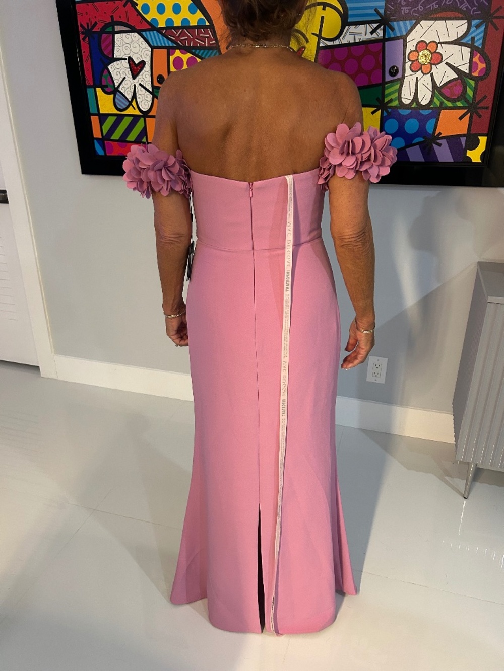 Leena for Mac Duggal 56131 in Rose size 4